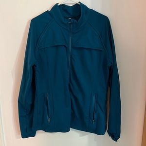 Teal jacket